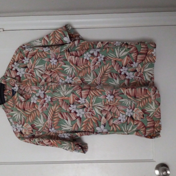 Blue Paradise Hawaiian popover shirt XL - Picture 2 of 4